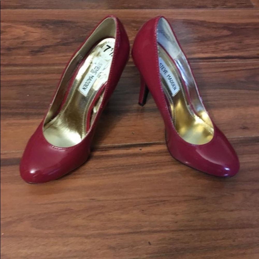 Steve Madden Red Heels